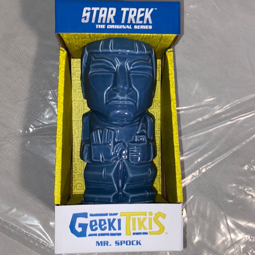 Spock Star Trek Geeki Tikis Mug NIB